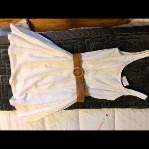 Nine West White Dress Size 10